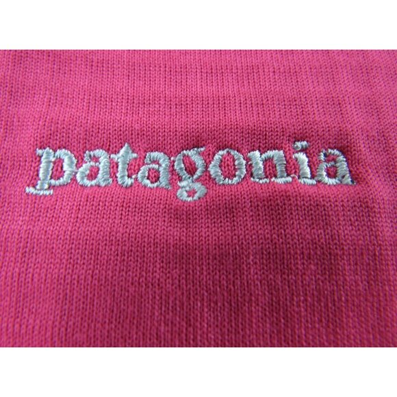 Patagonia Polartec Womens Sweater S Pink Fleece Lined Long Sleeve Zip Up - Picture 3 of 7